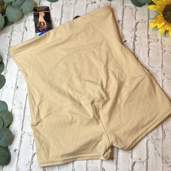Maidenform Tummy Solutions 2107 Waist Shaper Shapewear Nude XL - Picture 6 of 6